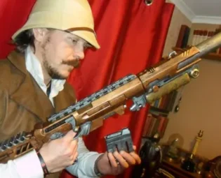 Steampunk Long /Short Rifle by spart1cus steampunk buy now online