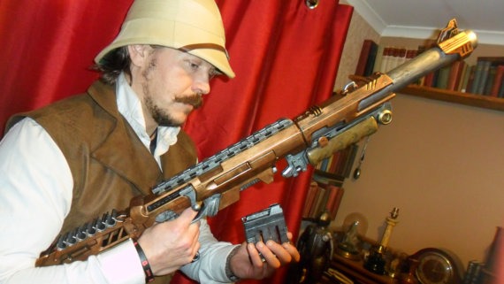 Steampunk Long /Short Rifle by spart1cus steampunk buy now online