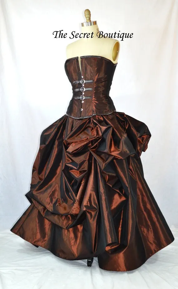 Steampunk wedding gown-steampunk dress-ball gown-steampunk prom dress-alternative wedding-untraditional- the secret boutique by thesecretboutique steampunk buy now online Steampunk wedding gown-steampunk dress-ball gown-steampunk prom dress-alternative wedding-untraditional- the secret boutique by thesecretboutique steampunk buy now online