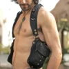 VEGAN UNISEX HOLSTERS ~ Solid Black canvas. iPhone 6+ Super Sacred Pocket size. Festival, travel, play, steampunk, hybrid. by IdolWares steampunk buy now online VEGAN UNISEX HOLSTERS ~ Solid Black canvas. iPhone 6+ Super Sacred Pocket size. Festival, travel, play, steampunk, hybrid. by IdolWares steampunk buy now online
