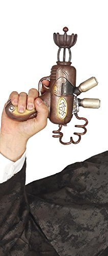 Kids Boys Girls Toy Gun Steampunk Western Victorian Pistol Inventor Fancy Dress Costume Outfit Weapon Accessory Prop steampunk buy now online