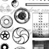 Eco Green Crafts Recycled Rubber Stamps, Steampunk Accessories 02 steampunk buy now online