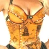 Hard Leather "Treasure Chest" Bra by BruteForceStudios steampunk buy now online Hard Leather "Treasure Chest" Bra by BruteForceStudios steampunk buy now online
