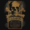 Laudanum Medical Goth Steampunk Label steampunk buy now online