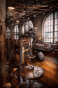 Machinist - Industrial Drill Press steampunk buy now online