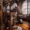 Machinist - Industrial Drill Press steampunk buy now online