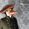 Pirate Hat - Steampunk Hat - Leather Hat by SteampunkMasks steampunk buy now online