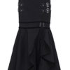 Kimring Women's Steampunk Vintage Gothic Victorian Split Pencil Mermaid Gypsy Hippie Party Skirt Black XX-Large steampunk buy now online