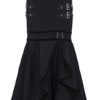 Kimring Women's Steampunk Vintage Gothic Victorian Split Pencil Mermaid Gypsy Hippie Party Skirt Black Small steampunk buy now online