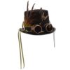 GRACEART Unisex Steam Punk Hat Goggles Top Hat (Head circumferences-61cm) steampunk buy now online