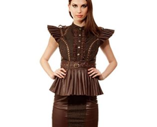 Bustier Basque Shaper Women Vanda Steampunk Dress Plus Size Waist Trainer Cincher steampunk buy now online