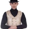 ThePirateDressing Steampunk Victorian Gothic Punk Vampire Period Silk Vest Costume C1338 [Small] steampunk buy now online