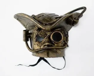 Bauta Mask Steampunk by IRISByVictoria steampunk buy now online