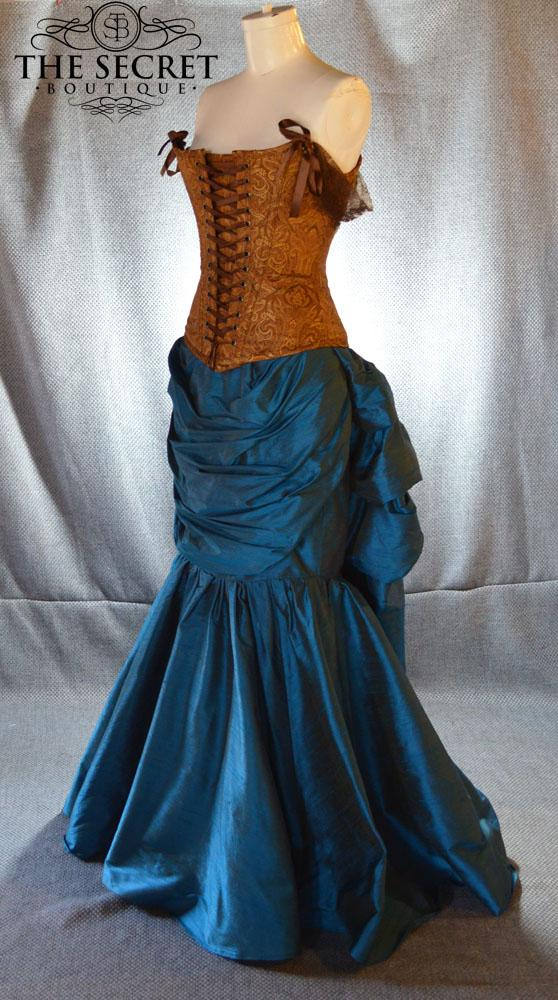 bustle skirt-bridal skirt-corset skirt-custom made skirt-steampunk skirt-mermaid skirt-alternative bride-the secret boutique-wedding skirt by thesecretboutique steampunk buy now online
