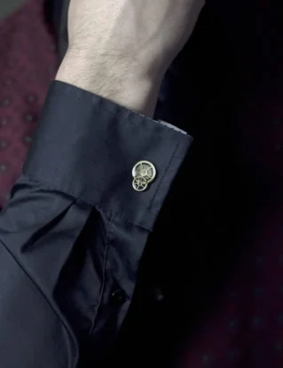 Cuff links with old clock gear by VictorianRehab steampunk buy now online