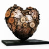 steampunk love heart sculpture by richardsymonsart steampunk buy now online
