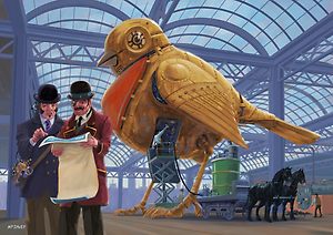SteamPunk Mechanical Robin Factory steampunk buy now online