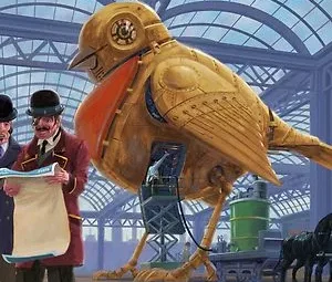 SteamPunk Mechanical Robin Factory steampunk buy now online