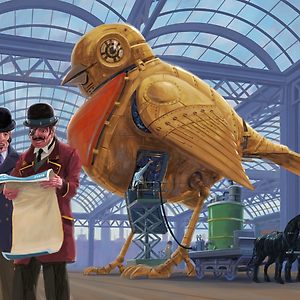 SteamPunk Mechanical Robin Factory steampunk buy now online