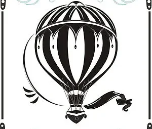 vintage hot air balloon steampunk buy now online
