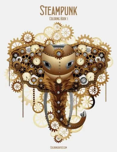 Steampunk Coloring Book 1: Volume 1 steampunk buy now online Steampunk Coloring Book 1: Volume 1 steampunk buy now online