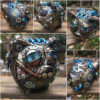 9" Steampunk Misfits Crimson Ghost Piggy Bank by SteamPunkArtEmporium steampunk buy now online