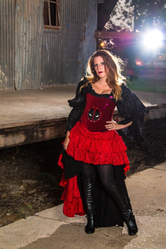 Deadpool Inspired Steampunk Costume by SilverLeafCostumes steampunk buy now online