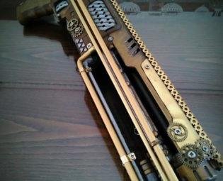 Steampunk Blaster Rifle by ProgettoSteam steampunk buy now online