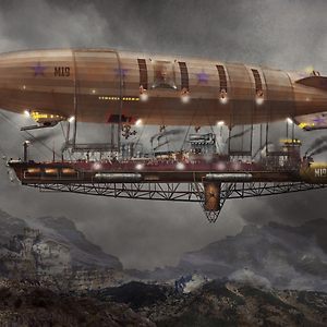 Steampunk - Blimp - Airship Maximus steampunk buy now online