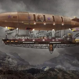 Steampunk - Blimp - Airship Maximus steampunk buy now online