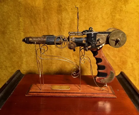 Steampunk Pistol by BridgetownSteamWorks steampunk buy now online