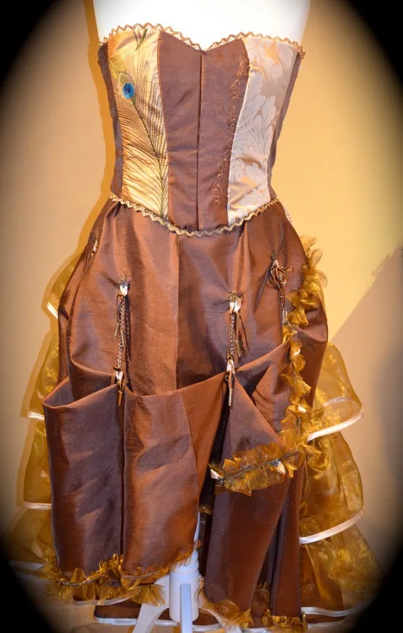 Steampunk Wedding Dress by LoveAppleJuice steampunk buy now online Steampunk Wedding Dress by LoveAppleJuice steampunk buy now online