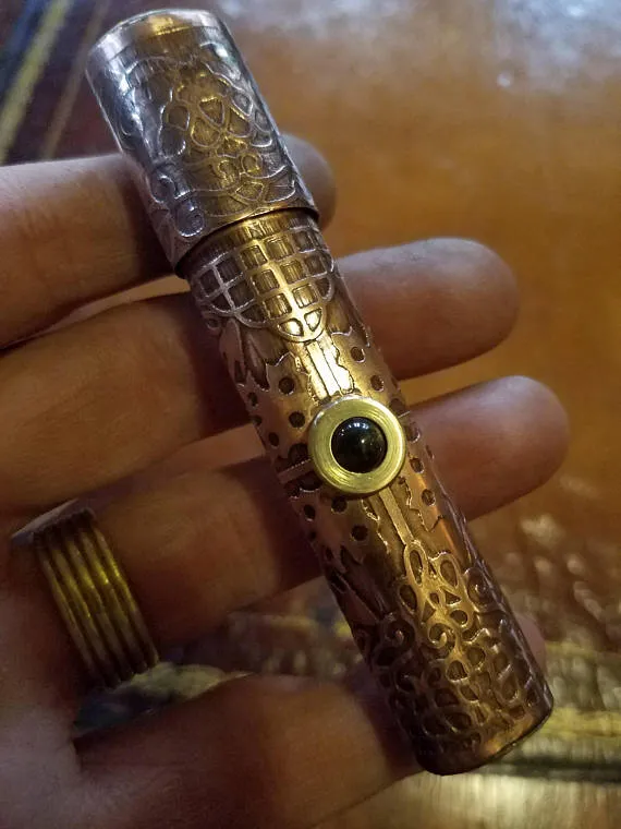 16Gb etched copper USB drive by WillRockwell steampunk buy now online