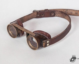 Brass Steampunk Goggles - Victorian Accessories - Old Brass Goggles - Postapocalyptic Goggles - Mad Max Eyewear - Cyberpunk Burning Man LARP by TimeVehicle steampunk buy now online