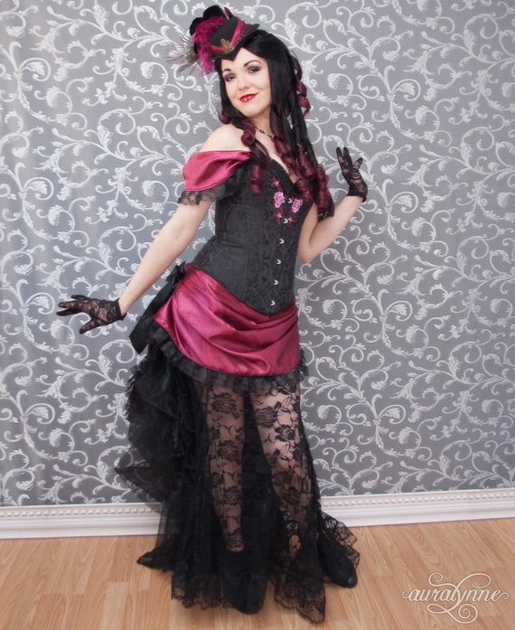Gothic Victorian Dress | Wine and Roses | Ready to Ship by auralynne steampunk buy now online Gothic Victorian Dress | Wine and Roses | Ready to Ship by auralynne steampunk buy now online