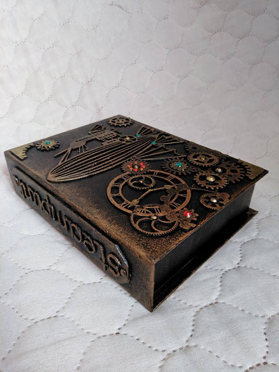 Jewellery box Steampunk /Small casket for jewellery/Memory box by ExclusiveSteampunk steampunk buy now online Jewellery box Steampunk /Small casket for jewellery/Memory box by ExclusiveSteampunk steampunk buy now online