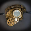 Men's Masquerade Mask, Steampunk, Phantom Half Face Mask, Steampunk Masquerade Mask, Steampunk Gears Goggle Accessories Gold by 4everstore steampunk buy now online