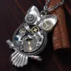 Owl pendant Steampunk Jewellery Steampunk resin Steampunk pedant Mechanical owl Steampunk owl Industrial pendant gift for mothera day by SteamJewelryStyle steampunk buy now online