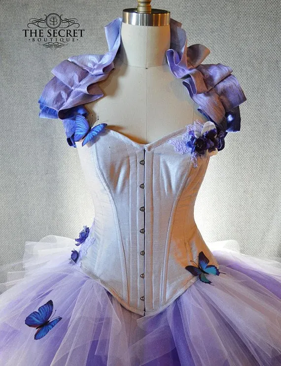 Purple ombre Ruffled shrug by thesecretboutique steampunk buy now online Purple ombre Ruffled shrug by thesecretboutique steampunk buy now online