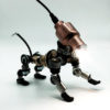 Recycled Metal Artwork Robot Sculptures ETY HACHI Cute Companion Animal Pet Dog Authentic Handmade Gift for Bar Office Shop Home decor by UBUNTHOUSE steampunk buy now online