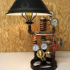 Restoration Hardware Style Repurposed Steampunk Table Lamp by EngineeredbyDave steampunk buy now online