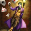 Signed 8.5 x 11 Steampunk Joker Glossy Print by Sandra Chang-Adair by steampunkfantasyart steampunk buy now online
