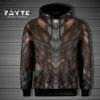 Steampunk Hoodie, Burning Man clothing, festival hoodie, Post-Apocalyptic, Armor hoodie, Zip-Up Hoodie, Cyberpunk hoodie,Futuristic hoodie by PsyteClothing steampunk buy now online