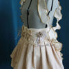Steampunk Skirt with Hot Air Balloon & Antique Scrolls Mini Bustle xs, s, m, l, xl by VentriloquistCourt steampunk buy now online