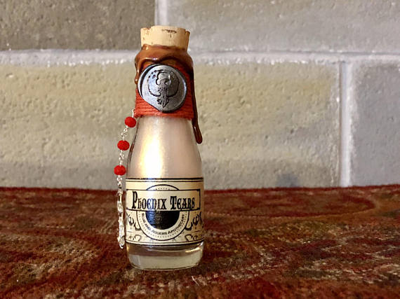 Phoenix Tears, A Realistic, Harry Potter Inspired Potion Prop by GrimSweetness steampunk buy now online