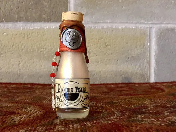 Phoenix Tears, A Realistic, Harry Potter Inspired Potion Prop by GrimSweetness steampunk buy now online Phoenix Tears, A Realistic, Harry Potter Inspired Potion Prop by GrimSweetness steampunk buy now online