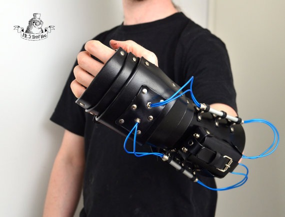 Postapocalyptic gauntlet by TimmyHog steampunk buy now online