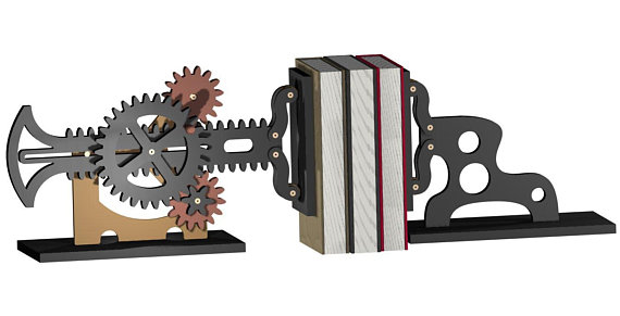 steampunk bookends by Lasarius steampunk buy now online