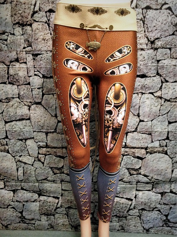 Steampunk Clothing leggings and/or belt (#6) sold separately Steampunk Cosplay Steampunk Pants by SteampunkJewelry1 steampunk buy now online
