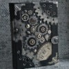 Steampunk journal blank journal A5 "World of gears" black notebook leatherette diary blank book Steampunk notebook diary Steampunk journal by nilminova steampunk buy now online